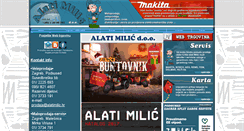 Desktop Screenshot of alatimilic.hr